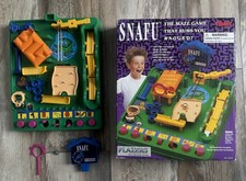 VTG 1991 SNAFU Tomy Screwball Scramble Run Yourself Ragged Marble Maze 💫 EUC picture