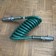 Fleetrite FLTCE321 - 12-foot green coiled ABS electrical cable, 7 Way Connection picture