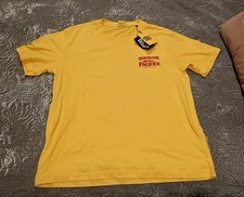 Quiksilver Pacifico Men’s L Yellow Graphic T-Shirt Solar Power NWT picture