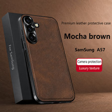 Luxury Leather Shockproof Slim Phone Case For Samsung Galaxy A16 5G A37 5G A57 picture