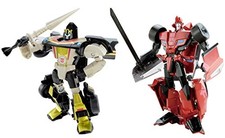 Transformers TAVVS04 Sideswipe Stepper Figure Takara Tomy Japan picture