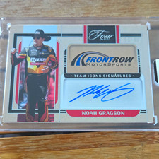 2023 Panini Turn Four NASCAR Noah Gragson Team Icons Signatures TM-NG Auto /50 picture