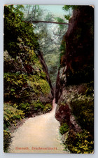 Vintage Postcard Drachenschlucht Eisenach Germany picture