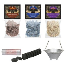 Resin Incense Kit with Cast Iron Cauldron & Charcoal Soul Sticks picture