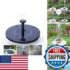 LAWOHO Bombas 1.5W Solar Fountain Pump Bird Bath picture