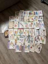 42 Vintage Children’s Sewing Patterns Girls Boys Lot Mccall’s And More 1960-80 picture