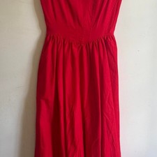GORGEOUS BRAND NEW WAYF RED CORSET STYLE MAXI DRESS picture
