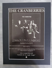 The Cranberries Everybody Else Is Doing It Promo Original Advert Mounted 14x11