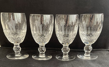 Waterford Crystal COLLEEN Short Stem -- Set of 4 Claret Wine Glasses 4.5