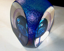 Vintage 1987 Tom Philabaum Paperweight Signed Studio Art Glass Phenomenal Art picture