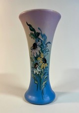 Weller Pottery Hudson Vase Signed Dorothy England picture