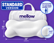 Mellow CloudAlign Sleep Pillow Memory Foam Neck Support - Regular Size picture