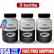 3PACK Purely Nutrient Ethiopian Black Seed Oil Capsules 60 Count picture