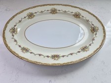 Vintage Noritaki  Japan ~1930 Oval Serving Plate  12”x16” Perfect Condition picture