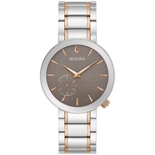 Bulova Women's Latin Grammys Quartz Silver Stainless Steel Watch 35 MM 98L309 picture