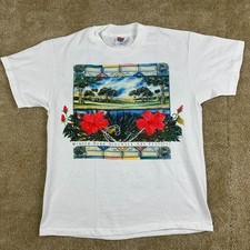 1996 Winter Park Sidewalk Art Festival T Shirt Medium Art Painting VTG 90s picture