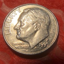 1995 (P)  US Roosevelt Dime 