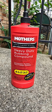 Mothers Professional Heavy Duty Rubbing Compound Fast Cut Formula 32 oz - 81232 picture