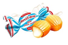 Roshen Sweet Drop Milky Caramel Candy Hard Sweets with Creamy Milk Filling picture