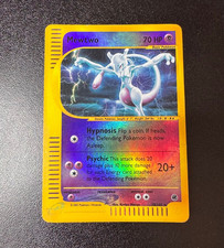 Vintage 2002 Expedition Mewtwo Reverse Holo Rare 20/165 HP picture