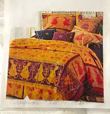 Stunning Asian Motif Bed Spread picture