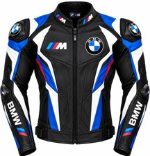 BMW Motorrad Motorcycle Racing Jacket Motorbike Biker Leather Racing Jacket picture