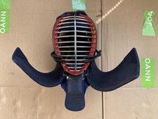 e-Bogu Limited Edition Top Quality Kendo Men 4mm Machine Stitched, Size B 68cm picture