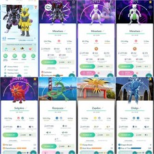 Pokémon Acc Go - Lvl63 - 95 Shiny - 196 Legendary  - 82 4* picture
