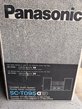 New old stock vintage Panasonic SC-T095 Stereo. Never Removed From OG Box Rare picture