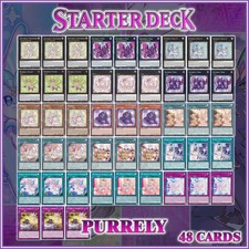 PURRELY STARTER DECK 48 | Noir Expurrely Memory Happiness Beauty Plump YuGiOh picture