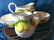 4-pc Panware Home Essentials serveware: 2 bowls, pitcher, gravy boat IMPERF picture