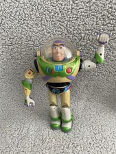 Vintage 2001 Hasbro Disney/Pixar Buzz Lightyear Talking Figure Working READ picture