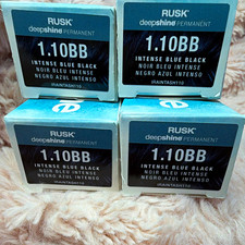 RUSK Deepshine Permanent Hair Dye Intense Blue Black 1.10BB 3.4 fl oz picture