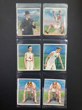 1910 T218 Champions 6 Card Lot Weston Irons Sheppard Hillman Mecca Hassan picture