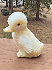 Fenton Art Glass Glistening Woods Duckling 2008, Signed J. Frederick picture