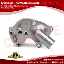 Upgrade Aluminum Thermostat Housing for 2002-2010 Ford Explorer Mountaineer 4.0L picture