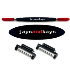 JaysAndKays® 18mm-Lug Metal Strap Adapters for Casio AE1500 HDC700 AQS810 W735 picture