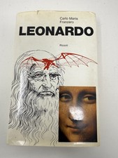 Leonardo by Carlo Maria Franzero, First Edition 1968 Italian text picture