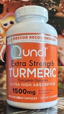 Qunol Extra Strength Turmeric Curcumin Ultra Absorption Joints Antioxidant 1500 picture