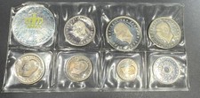 1965 Greece Royal Mint Proof Set - 7 Coins + Token - 0.835 Silver 20D picture