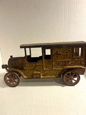 Vintage Kenton Cast Iron AMBULANCE Toy - Rare Collectible picture