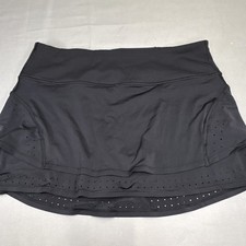 Athleta Women's Skort Skirt Size M Black Stretch picture