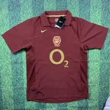 Thierry Henry Arsenal 2005/2006 Home Jersey - Retro Jersey - Mens Sizes - NWT picture