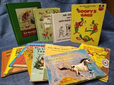 Vintage Children's Books Lot of 12 picture