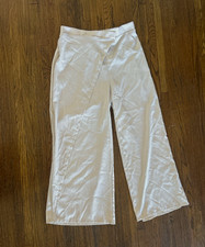 SHEIN Women’s Beige Solid Wide-Leg Pants Plus Size 1X Wide Style picture