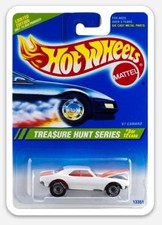 Hot Wheels 1995 Treasure Hunt 1967 Chevy Camaro FLAT MAGNET picture