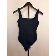Abercrombie & Fitch Black Square Neck Bodysuit Women’s Small picture