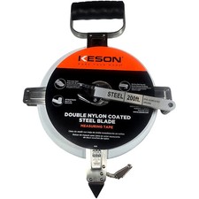 Keson SNR18200 200ft 1/8in Double Nylon Coated Steel Blade Long Tape Measure picture