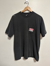 Vintage 90s Marlboro Adventure Team Faded Black Coyote Bluff Pocket T Shirt XL picture