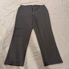 Chico-s Women's Grey and Black Trousers picture
